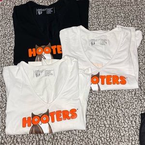 3 Long Sleeve Hooter Shirts